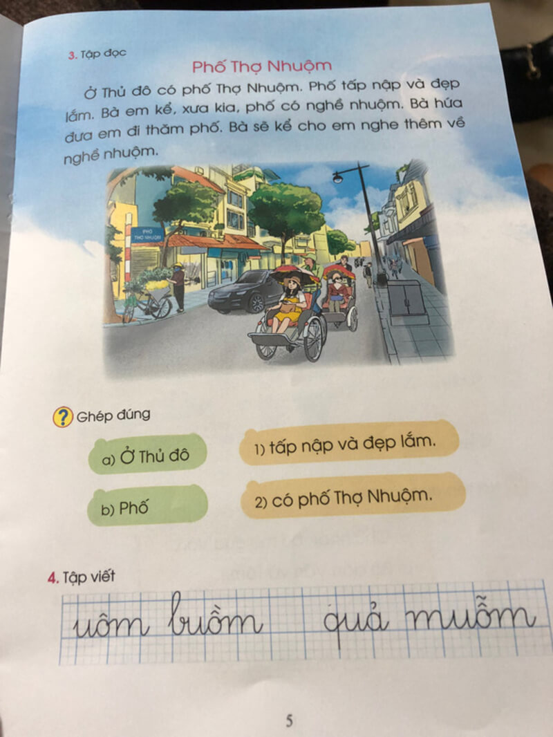 Nội dung sách có nhiều điều chỉnh để phù hợp hơn với các bé. (Ảnh: Báo Tuổi Trẻ)