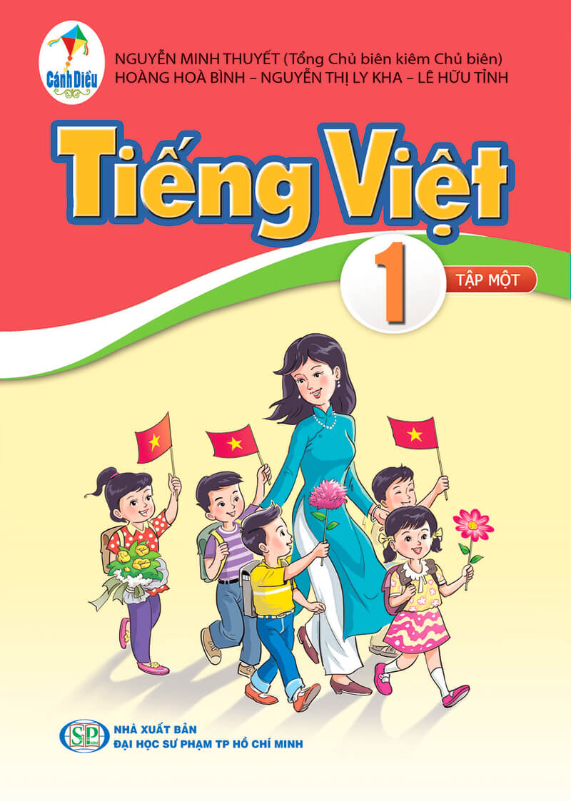 Sách tiếng Việt lớp 1 tập 1 Cánh Diều. (ảnh: VEPIC)