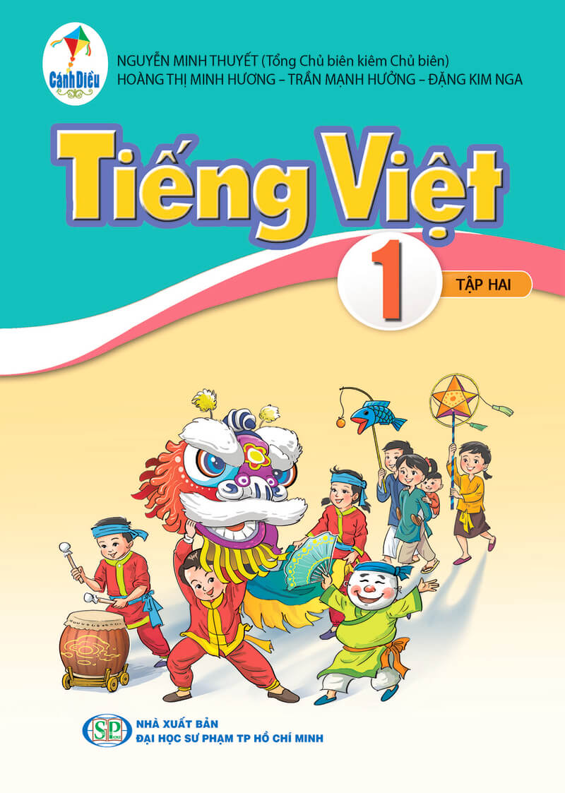Sách tiếng Việt lớp 1 tập 2 Cánh Diều. (ảnh: VEPIC)