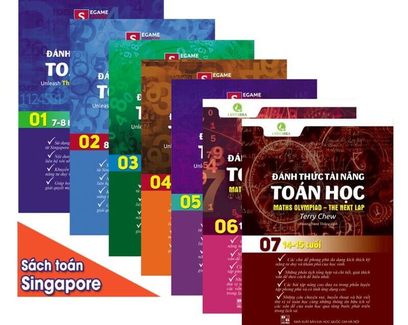 Sách đánh thức tài năng Toán học theo phương pháp giáo dục Singapore. (Ảnh: Tiki)