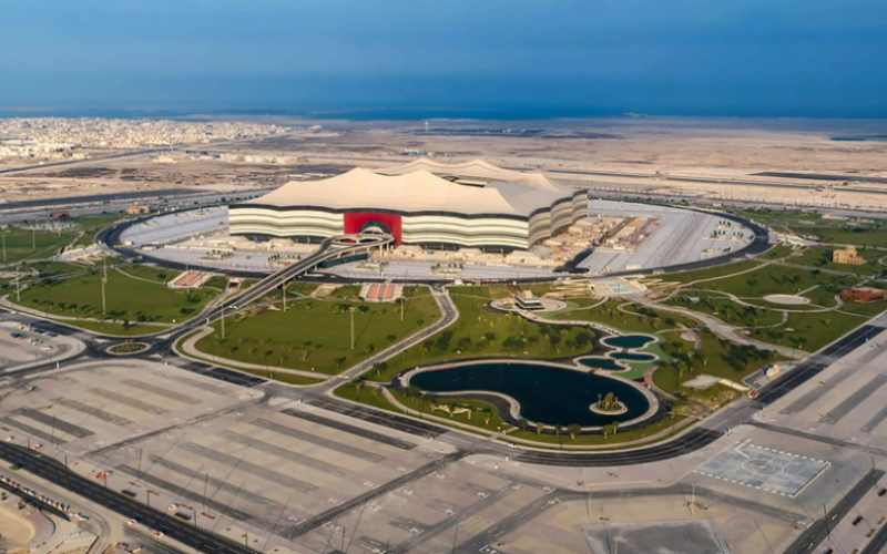 SVĐ Al Bayt (Al khor) được xây dựng để phục vụ cho VCK World Cup 2022. (Ảnh: Sưu tầm Internet)