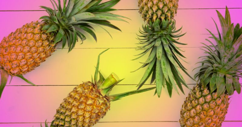 Phụ sản sau sinh 1 tháng nên ăn thêm dứa (Ảnh: Sưu tầm Internet)