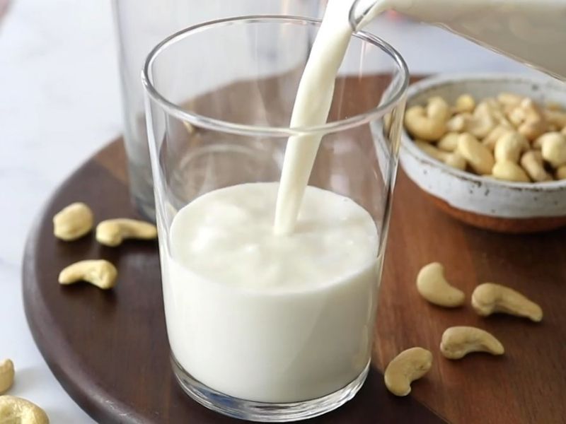 Sữa hạt điều thơm ngon, dễ uống. (Ảnh: Nguồn Internet)