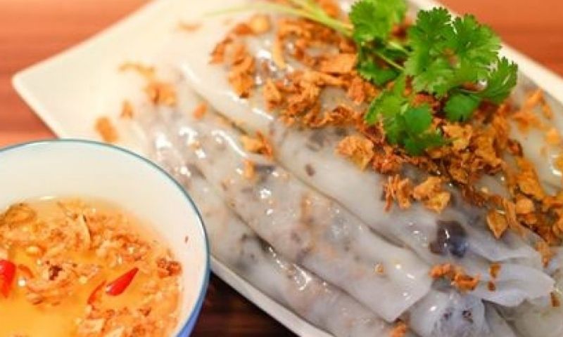 Bánh cuốn nóng thơm ngon. (Ảnh: Nguồn Internet)