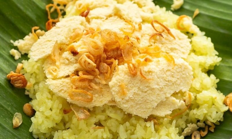 Xôi xéo mỡ hành thơm bùi. (Ảnh: Nguồn Internet)