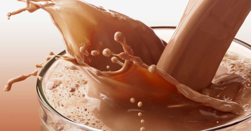 Một số thành phần quan trọng có trong sữa socola (Ảnh: Sưu tầm Internet)