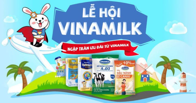 Một số mẫu sữa Vinamilk bán chạy trên thị trường (Ảnh: Sưu tầm Internet)