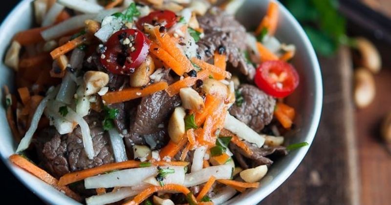 Thịt bò xào củ su hào bổ dưỡng (Ảnh: Sưu tầm Internet)