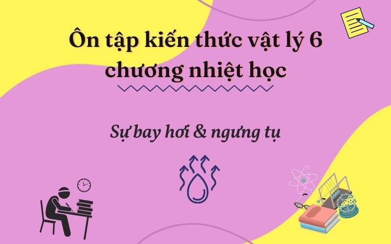 Ôn tập sự bay hơi và ngưng tụ. (Ảnh: Monkey)