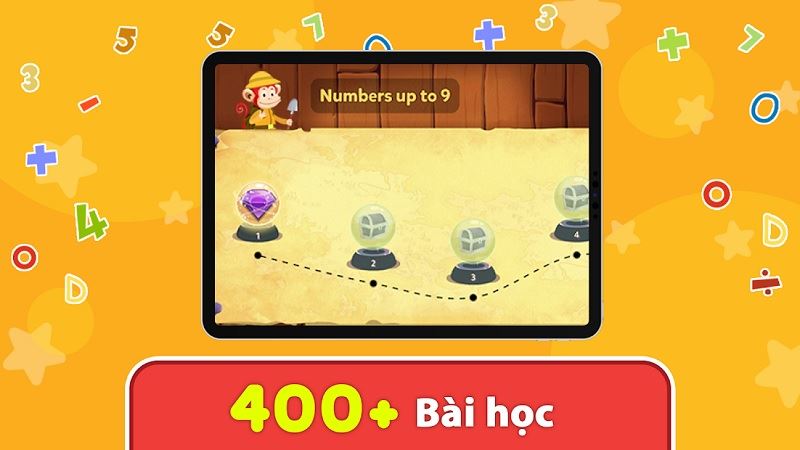 Sử dụng Monkey Math giúp con học toán hiệu quả hơn. (Ảnh: Monkey)