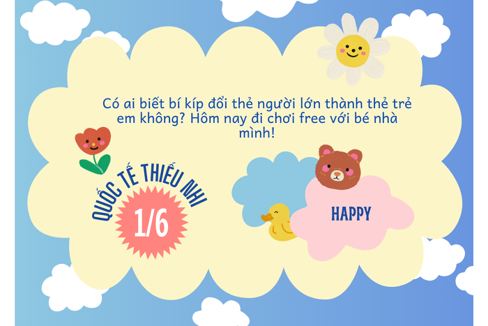 Có nhiều caption hay về ngày 1/6 (Ảnh: Sưu tầm internet)