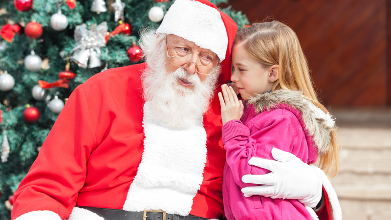 Caption giáng sinh bằng tiếng Anh cho bé gái. (Ảnh: Internet)