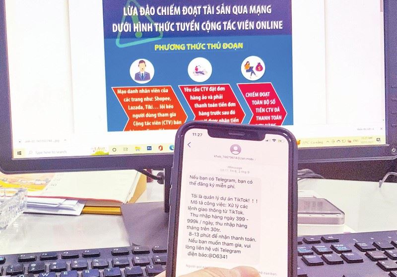 Cẩn thận với thông tin việc làm có thu phí. (Ảnh: Internet)