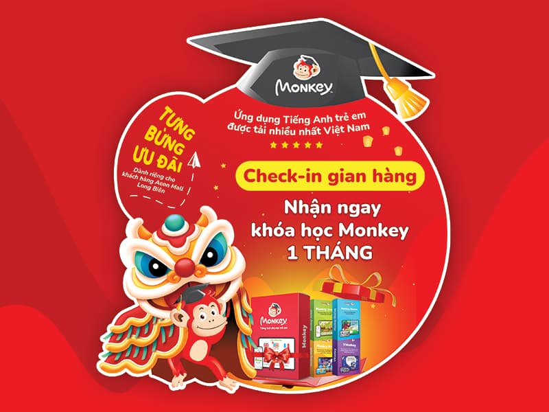 Trải nghiệm sản phẩm Monkey tại Aeon Mall Long Biên. (Ảnh: Monkey)