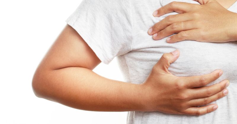 Các dấu hiệu phản ánh tình trạng sữa mẹ bị vón cục. (Ảnh: Sưu tầm Internet)