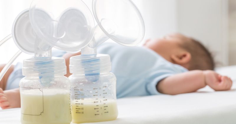 Lợi khuẩn, enzyme trong sữa non tốt cho đường ruột. (Ảnh: Sưu tầm Internet)