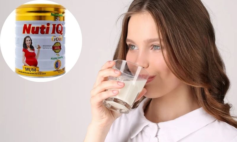 Sữa bột Nuti IQ Mom Gold giàu dưỡng chất. (Ảnh: Nguồn Internet)