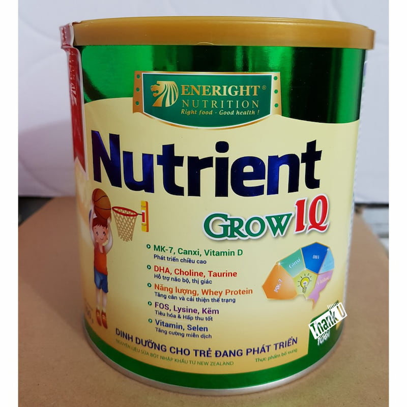 Nutrient Grow IQ giúp bé 10 tuổi phát triển chiều cao tối đa. (Ảnh: Sưu tầm Internet)