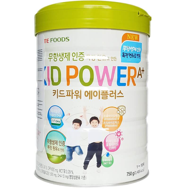 Sữa Kid Power A+. (Ảnh: Internet)