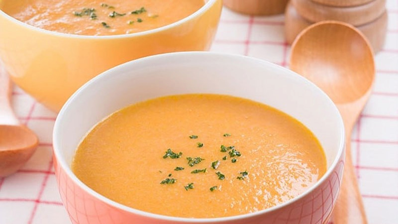 Gợi ý 10+ công thức món súp ăn dặm cho bé. (Ảnh: Sưu tầm Internet)