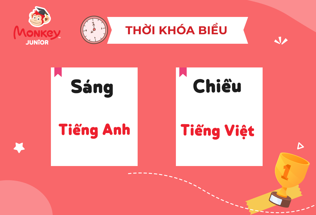 Thời khoá biểu rõ ràng (Ảnh: internet)