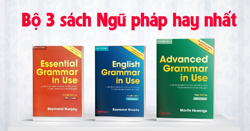 Sách English Grammar in Use. (Ảnh: Sưu tầm internet)