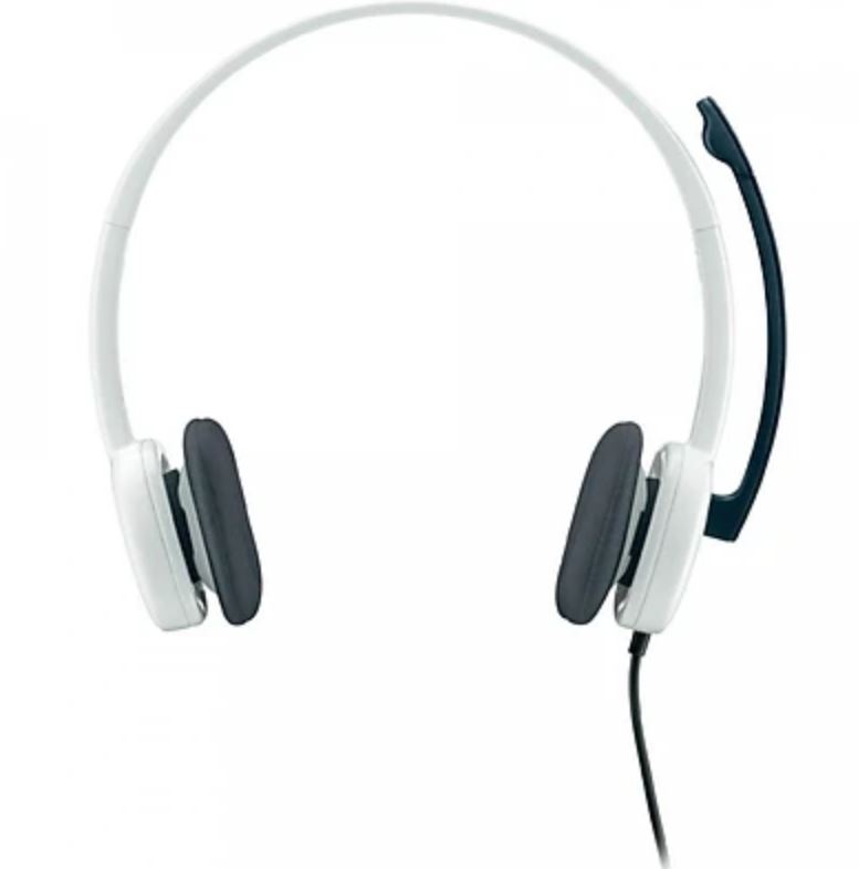 Tai nghe chụp tai Logitech H150 - 2 jack 3.5mm còn có thể giúp con phát âm đúng chuẩn hơn khi dùng. (Ảnh: Sưu tầm Internet)