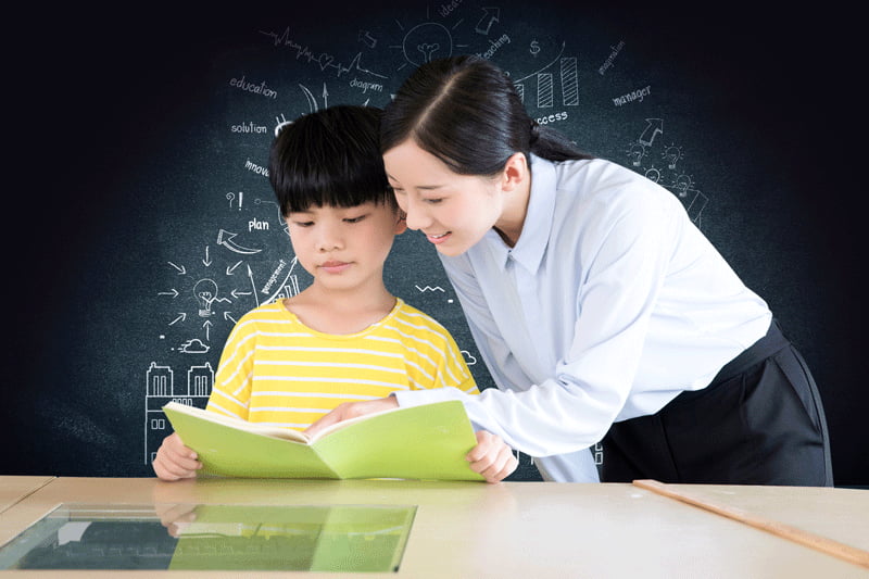 Cha mẹ nên tạo điều kiện để con được học tập và phát triển tốt. (Ảnh: Lovepik.com)