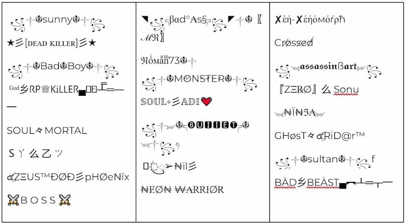Tên game tiếng Anh bá đạo chứa kí tự đặc biệt. (Ảnh: Tác giả)