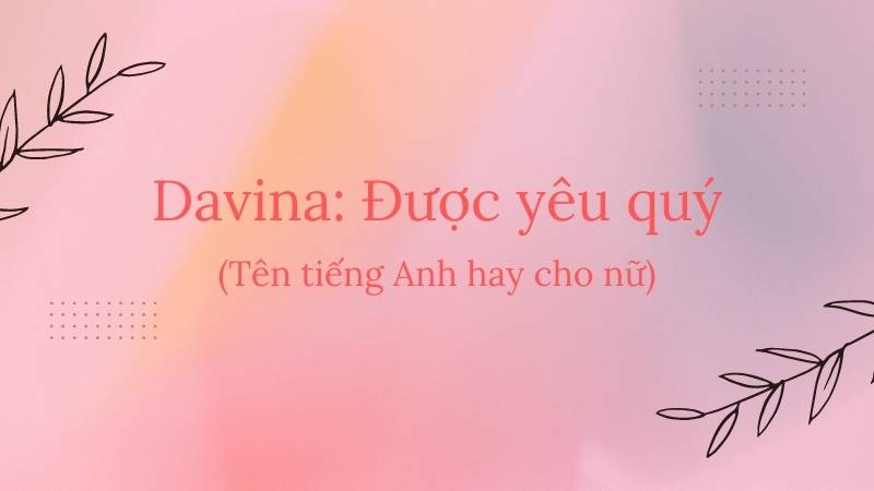 Tên tiếng Anh dễ thương cho nữ. (Ảnh: Canva)