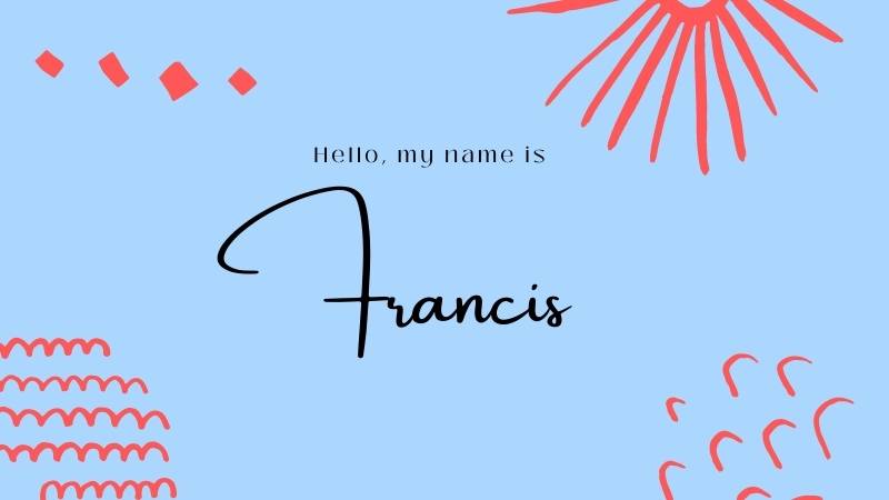Tên tiếng Anh bắt đầu bằng chữ F cho nam. (Ảnh: Canva)