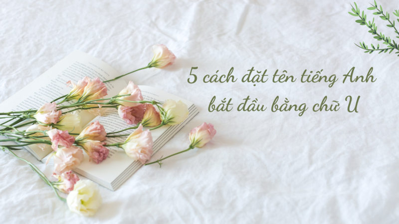 Khám phá 5 xu hướng đặt tên tiếng Anh bằng chữ U thịnh hành nhất. (Ảnh: Sưu tầm Internet)