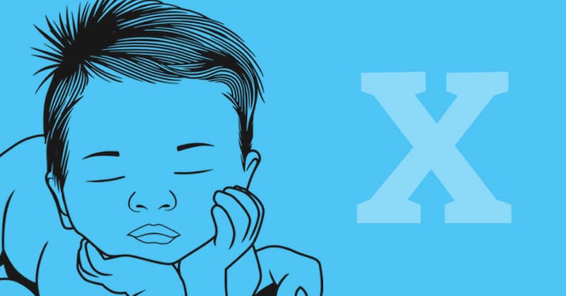 Tên tiếng anh bắt đầu với chữ X cho bé trai. (Ảnh: Internet)