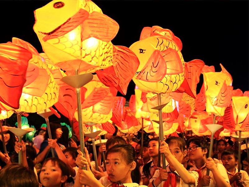 Tết Trung thu ở Việt Nam. (Ảnh: Internet)