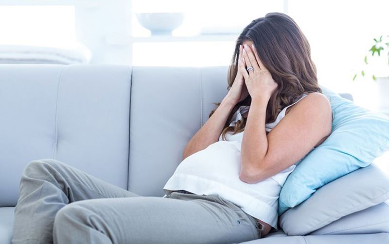 Phụ nữ mang thai thay đổi tính cách. (Ảnh: Internet)