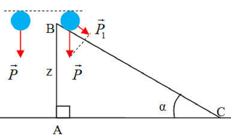 Thế năng trọng trường phụ thuộc vào độ cao tính từ vật đến mặt đất. (Ảnh: Sưu tầm Internet)