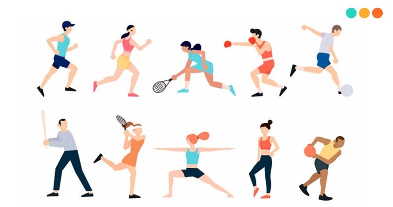 Có nhiều chủ đề liên quan đến thể thao trong tiếng Anh. (Ảnh: Sưu tầm internet)