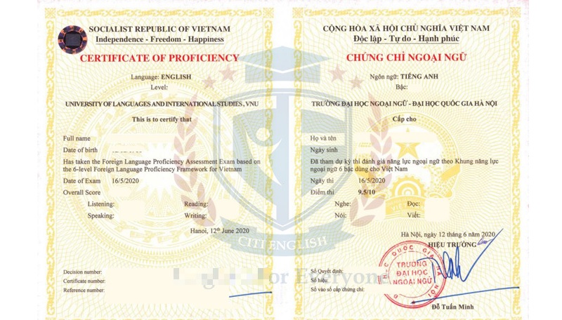 Cần phải kiểm tra kỹ thông tin được in trên chứng chỉ (Ảnh: Sưu tầm internet)