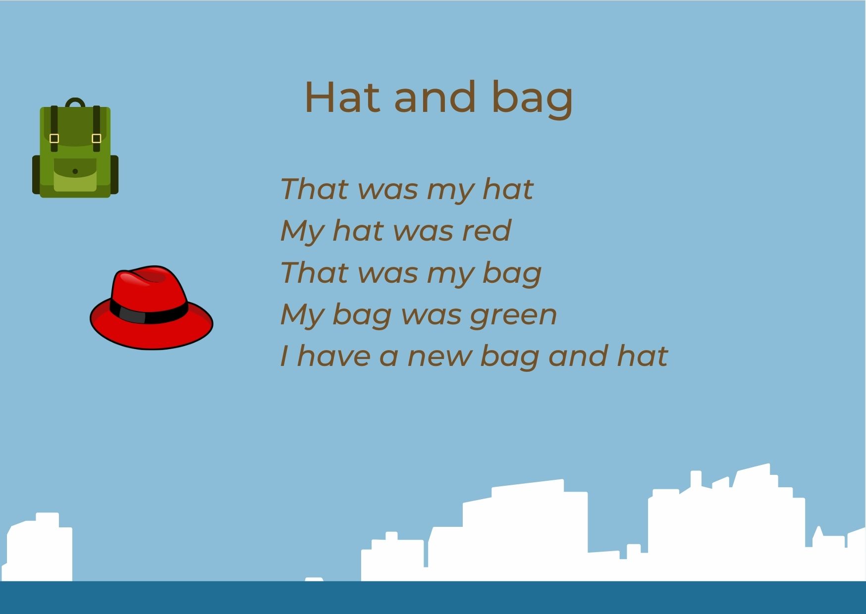 Hat and bag. (Ảnh: Monkey)