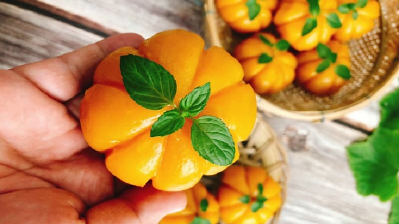 Món bánh bí đỏ. (Ảnh: sưu tầm internet)