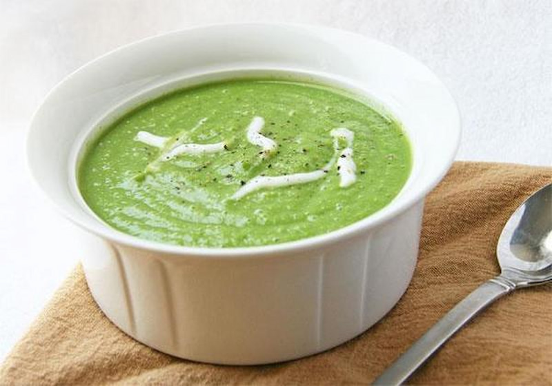 Cháo trứng gà cải xanh. (Ảnh: Sưu tầm Internet) 