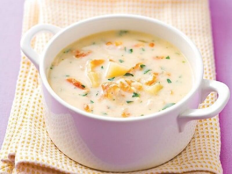 Cháo phô mai. (Ảnh: Sưu tầm Internet) 