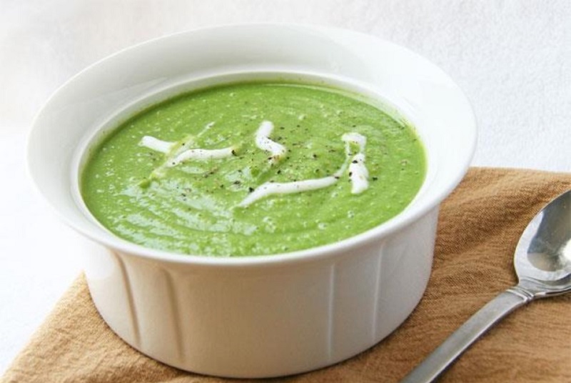 Cháo tôm nấu rau cải (Ảnh: Sưu tầm Internet)