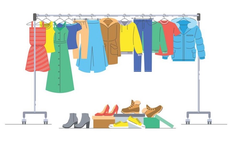 Từ vựng giao tiếp chủ đề quần áo. (Ảnh: Sưu tầm Internet)