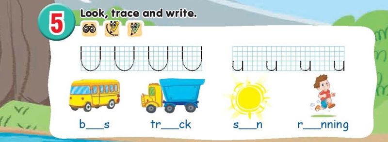 Tiếng Anh lớp 1 unit 11 lesson 2 phần 3 SGK KNTT. (Ảnh: Tác giả)