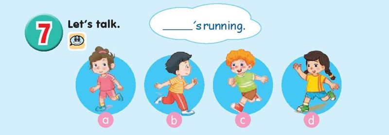 Tiếng Anh lớp 1 unit 11 lesson 3 phần 2 SGK KNTT. (Ảnh: Tác giả)