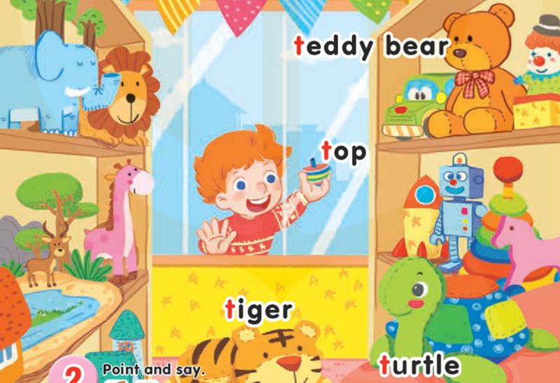 Cách đọc các từ vựng có chữ T. (Ảnh: Sách Kết nối tri thức)