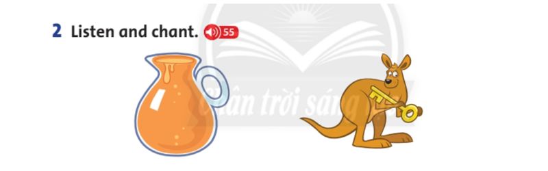 Nghe và hát theo. (Ảnh: Chụp màn hình SGK)