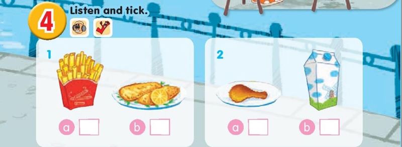 Tiếng Anh lớp 1 unit 5 lesson 2 phần 2 SGK KNTT. (Ảnh: Internet) 