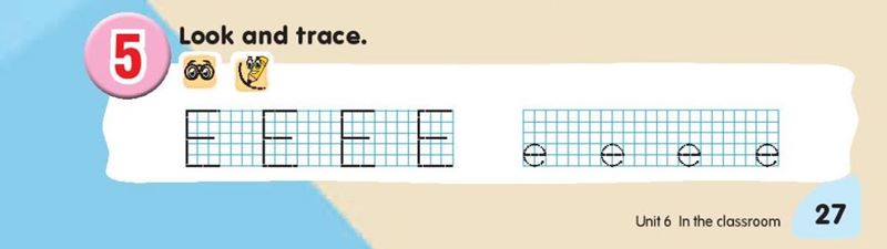 Tiếng Anh lớp 1 unit 6 lesson 2 phần 3 SGK KNTT. (Ảnh: Internet)